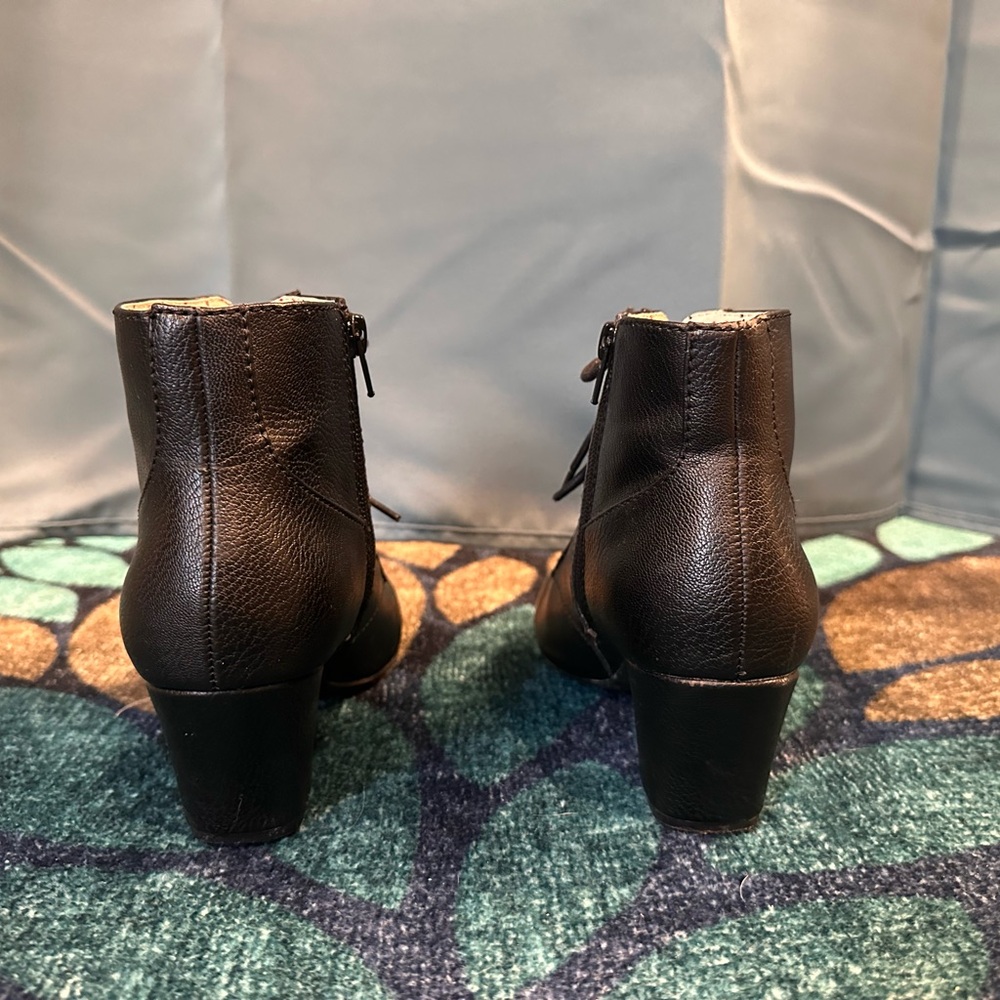 B.A.I.T. Razzle Lace-Up Ankle Boots - Black - Picture 4 of 6